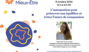 L’autogestion pour préserver son équilibre et éviter l’usure de compassion